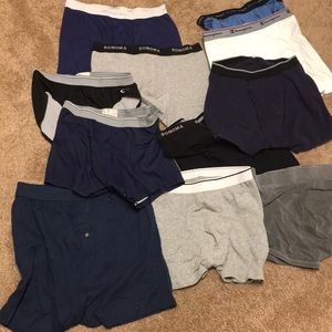 Lot of size medium briefs, boxer briefs, boxers